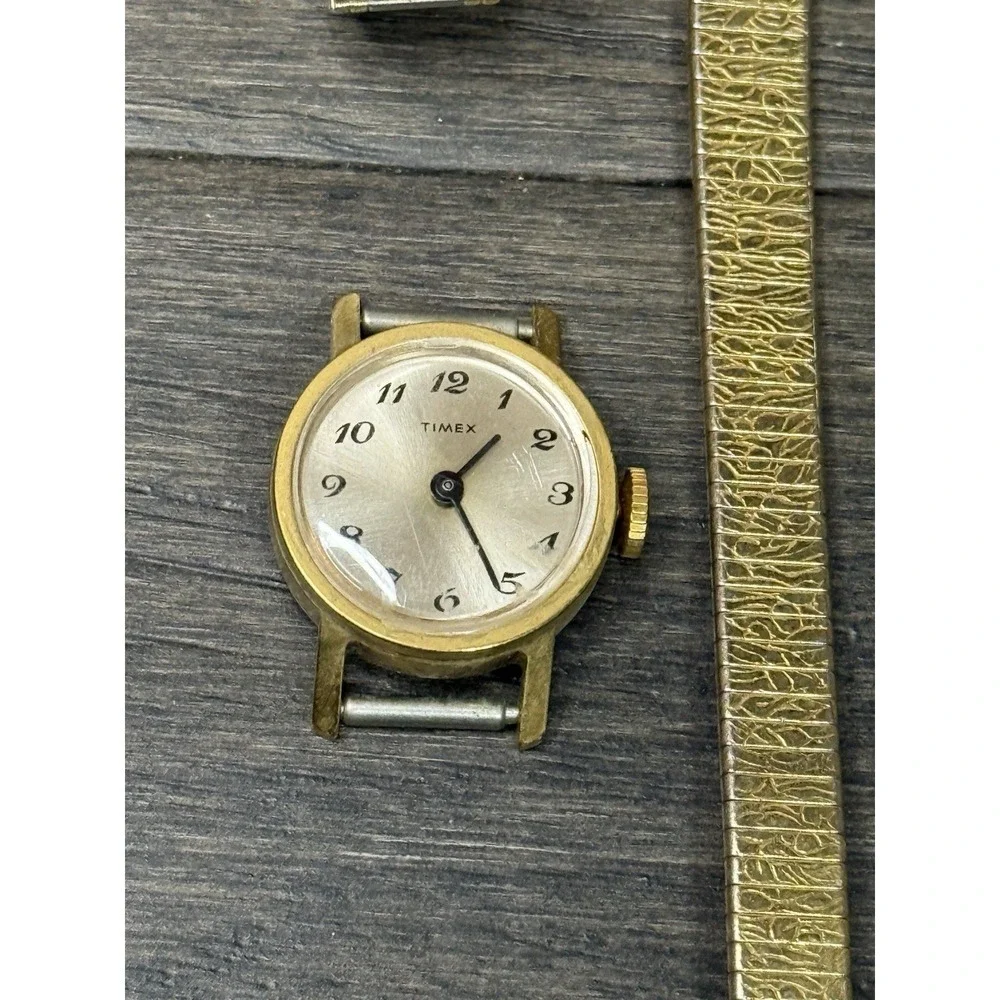 Vintage Lot Of 4 Times Watches Womens For Repair or Parts